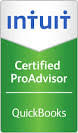 Logo for Intuit Quickbooks Certified ProAdvisor Certification