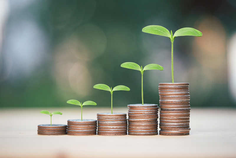 Image of growing profits